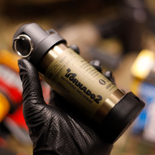 ライラクス AIRSOFT INNOVATIONS トルネード2 タイマーグレネード