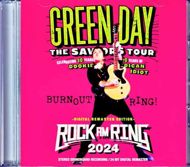 Green Day グリーン・デイ/Germany 2024 Complete S & V