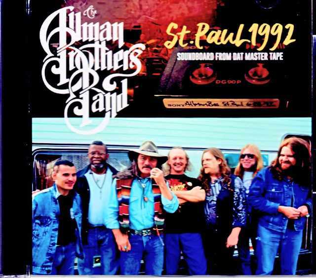 Allman Brothers Band オールマン・ブラザーズ・バンド/MN,USA 1992
