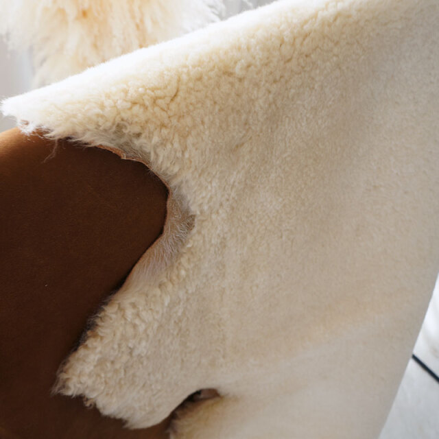 ムートン シープスキン スロー 日本製 オーストラリア産 全2色