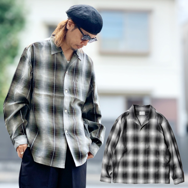 TOWN CRAFT / 60S OMBRE PLAID SHIRT MADE IN JAPAN