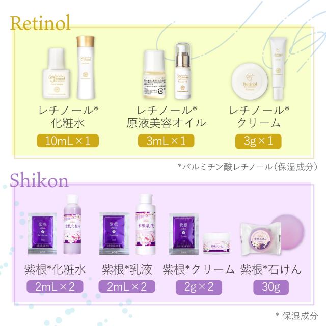 サンプル詰め合わせ スキンケアお試しセット 自然化粧品研究所