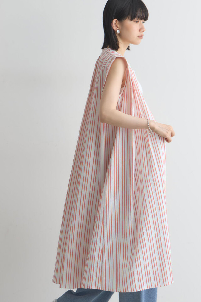 AmiBURBERRY ストライプ ノースリーブワンピース 160A WEB限定