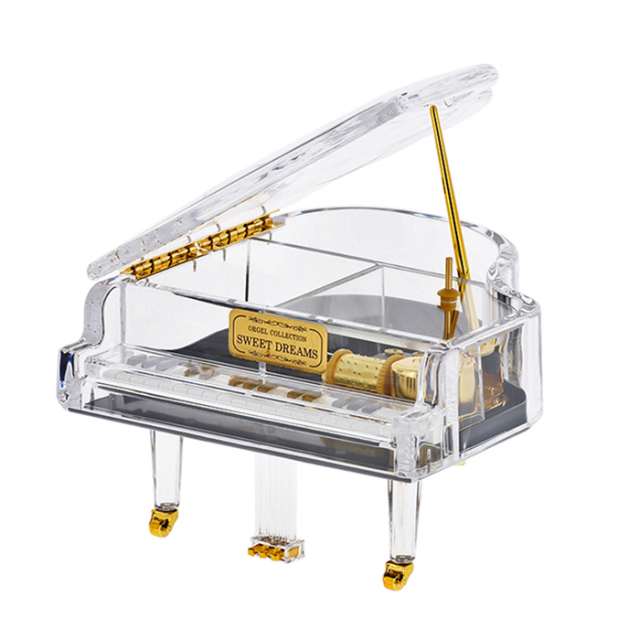 グランドピアノオルゴール/アクリル製