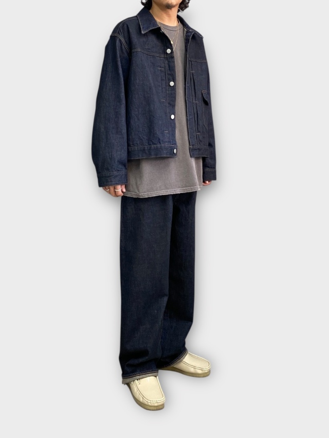 ANCELLM SELVEDGE DENIM JACKET TYPE-01 INDIGO 2026SS 通販ページ