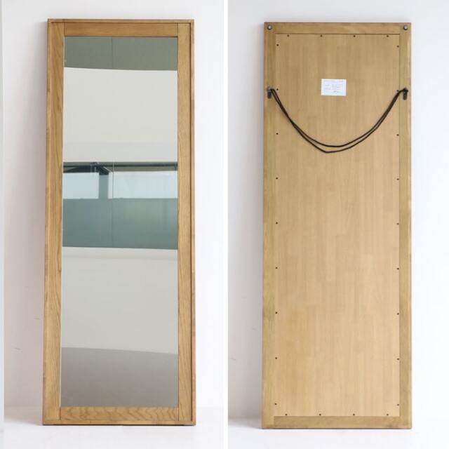 木枠ウォールミラー（姿見)｜北欧家具通販 アンバーデザイン