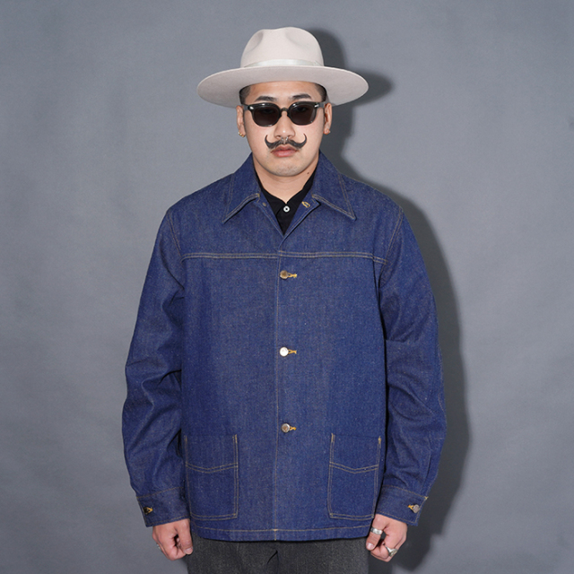 BYGH6102 /「GLADDEN - DENIM COVERALL / INDIGO」デニムカバーオール