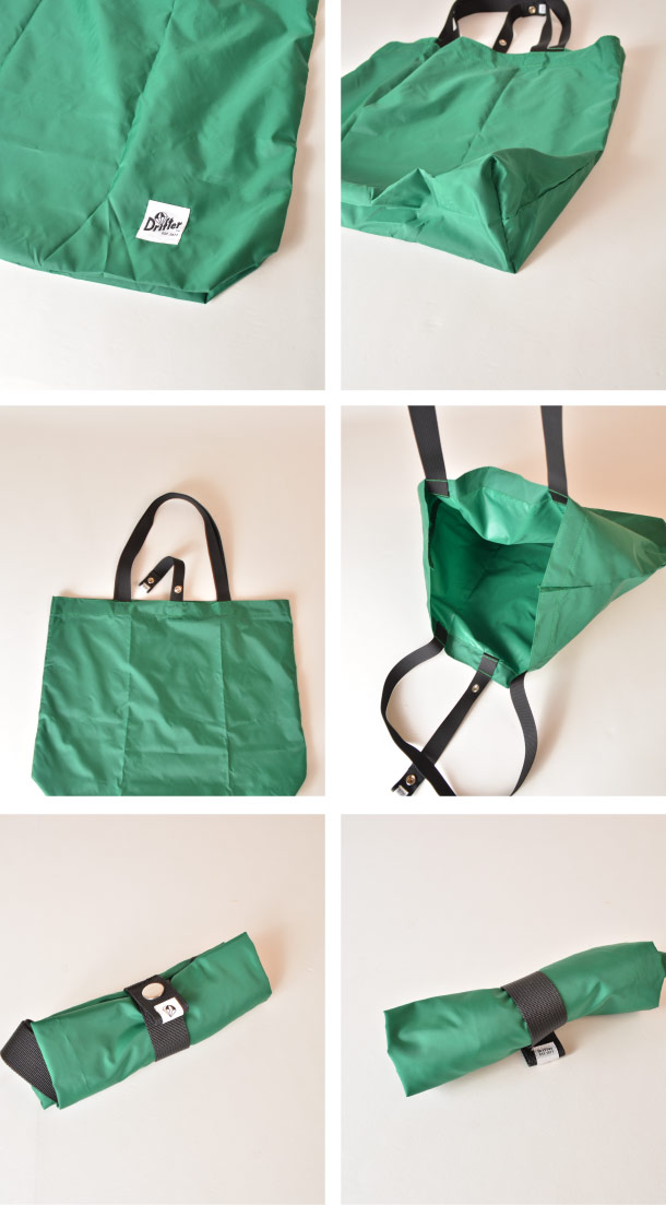 ドリフター Drifter エコトートバッグ 折り畳みエコバッグ