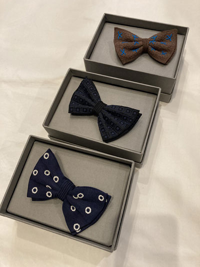 JUPE by Jackie（ジュープバイジャッキー）/ SILK EMBROIDERY BOWTIE
