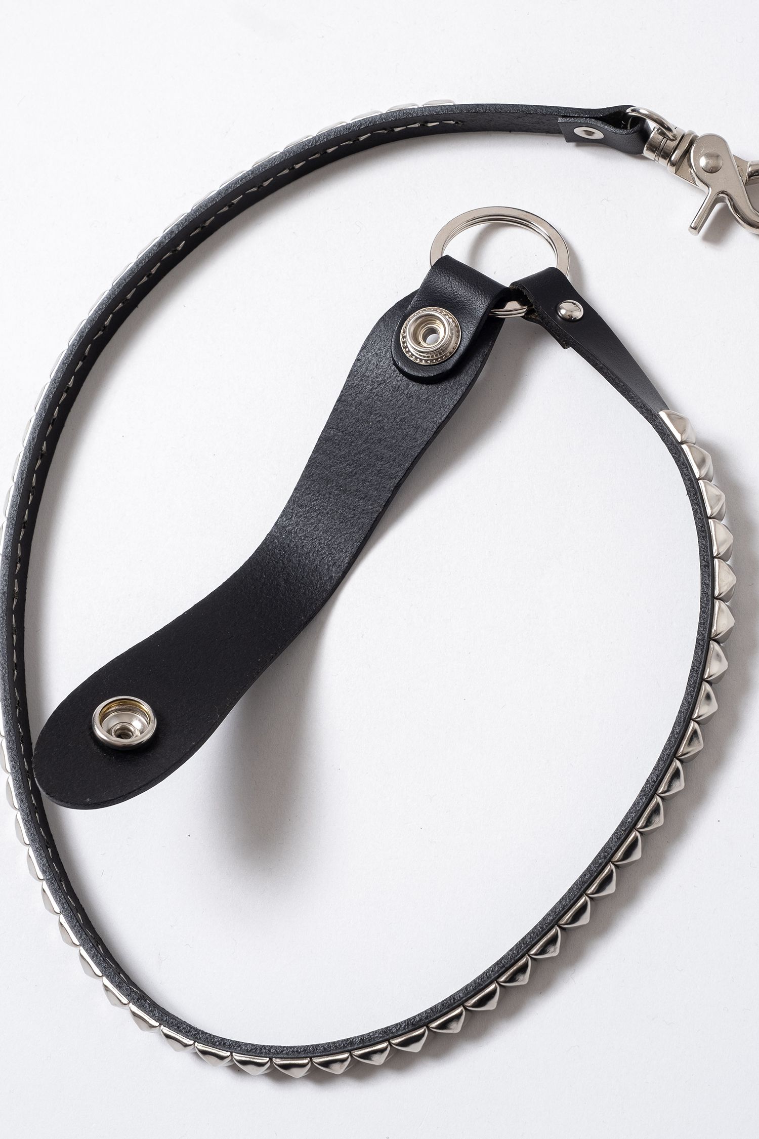 ピラミッドスタッズレザーウォレットチェーン ankoROCK(アンコロック