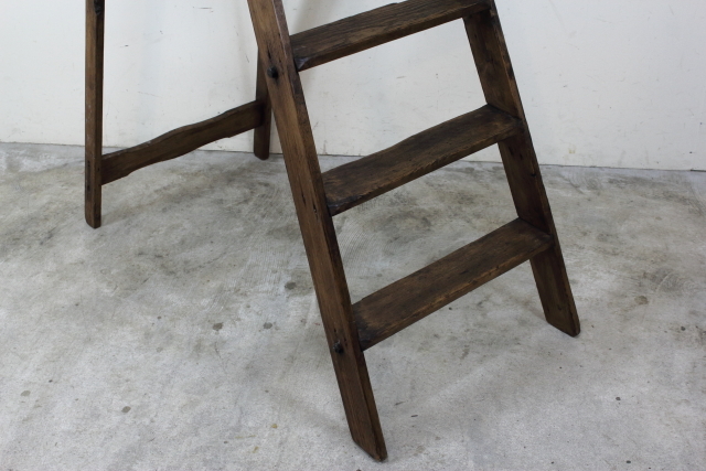 SIMPLEX社製 ウッドラダー 脚立 ステップラー アンティーク イギリス