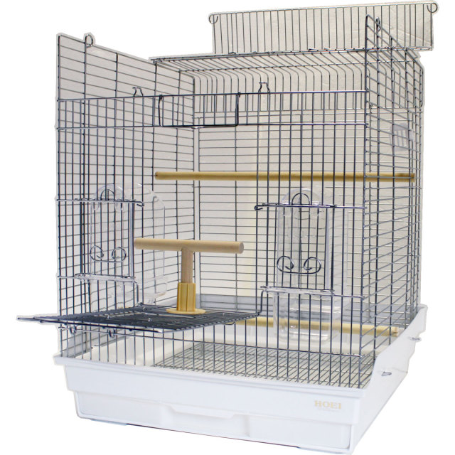 9997098 ☆いつでも特価☆【HOEI】465オカメステンレス 鳥専門店 BIRD MORE