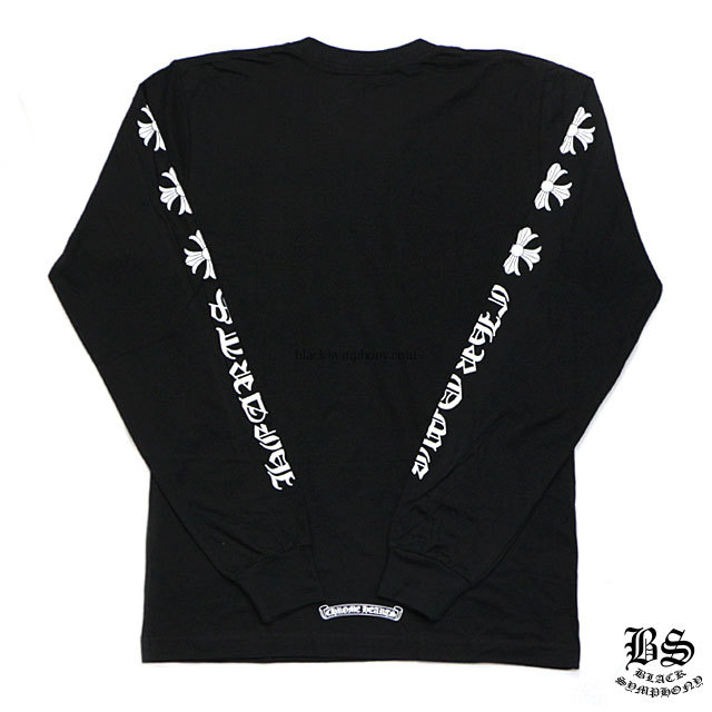 クロムハーツロングTシャツ6CHプラスブラック|クロムハーツ通販専門店