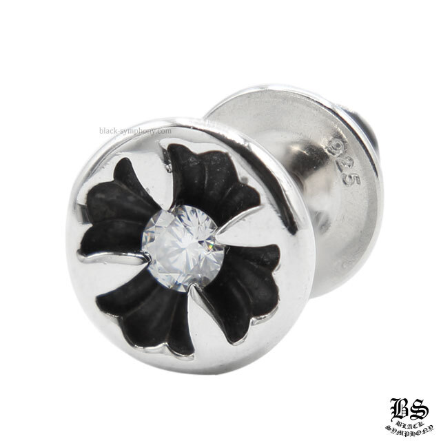 クロムハーツネガティブCHプラスピアスwithダイヤモンド|クロムハーツ