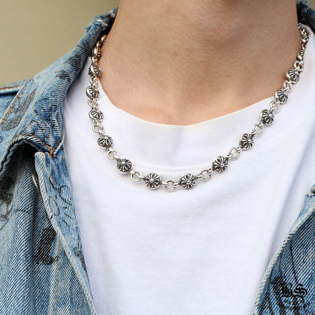 クロムハーツクロスボールネックレス|クロムハーツ通販専門店ブラック