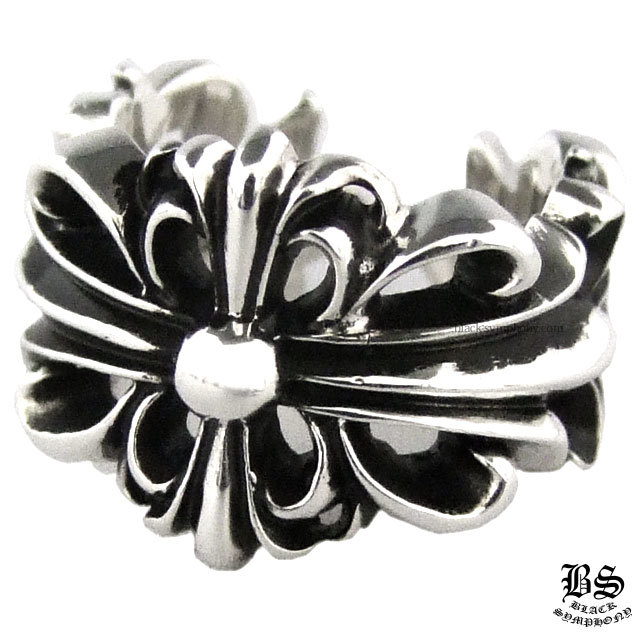 クロムハーツダブルフローラルクロスリング|クロムハーツ通販専門店