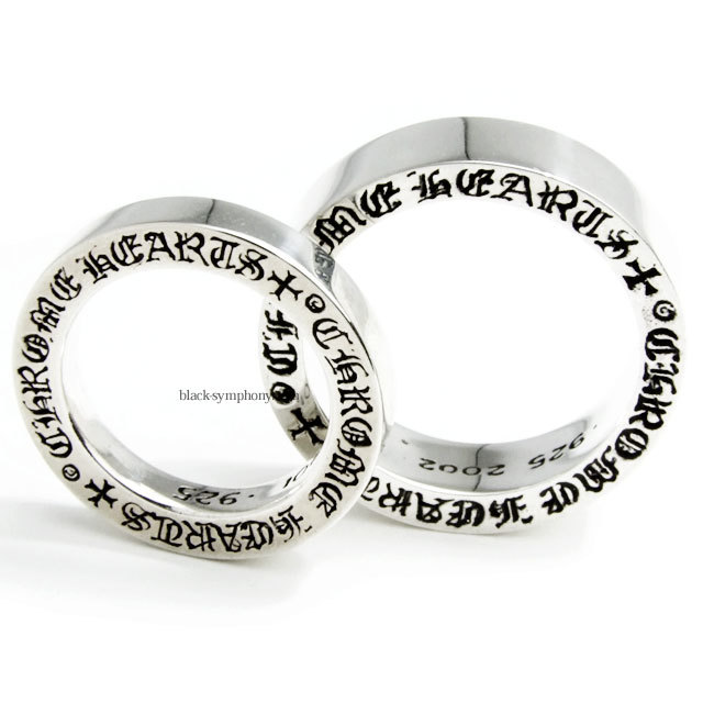 クロムハーツスペーサーリングプレーン3mm&6mmペアリングセット|クロム