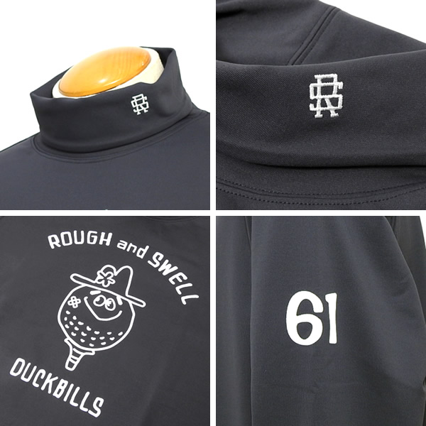 rough&swell［ラフアンドスウェル］Mr.BOGEY TURTLE/タートル裏毛