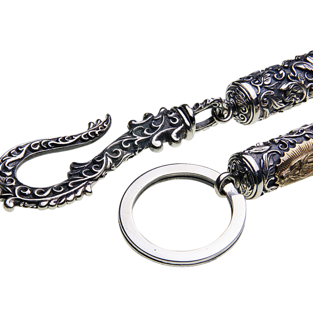 cenote s0114 【シルバーアクセサリー】 マリアローラーウォレットチェーン