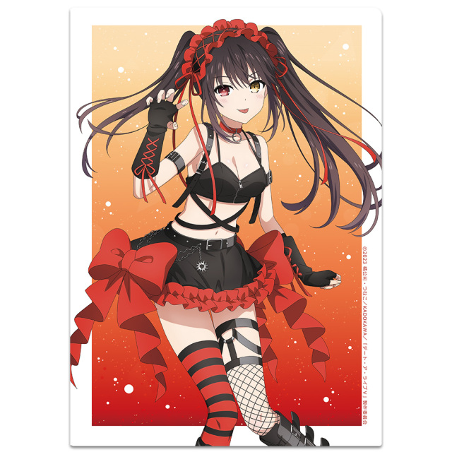 デート・ア・ライブV クリアファイル 時崎狂三 ゴシックパンクver