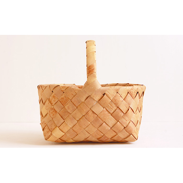 白樺かご/ハンドル付きバスケット・LT COMFOTA 北欧雑貨店