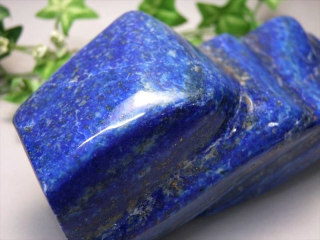 特大 高品質 ラピスラズリ 磨き原石 重さ965g 最大幅205mm 最強の幸運