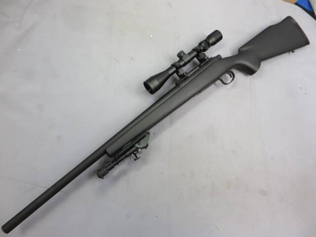 タナカ】M40A1 Ver.2 カートリッジ・スコープ・バイポッド ガス