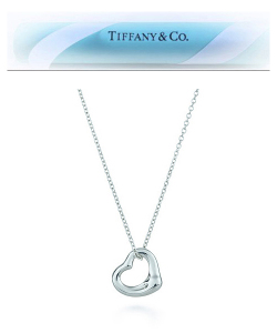 TIFFANY & Co. ［ティファニー］ オープン ハート ネックレス（ミニ