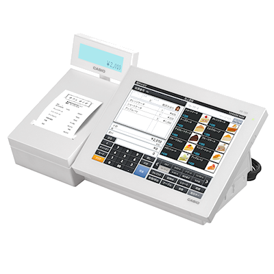 カシオ VX-100-KZ 軽減税率対応 高機能タッチパネルレジスター