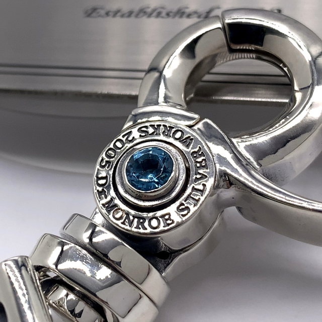 メカニカルメンズキーホルダー KC-02-SV