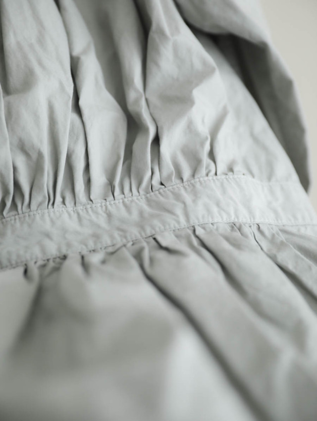 OUTIL ウティ｜chemisier lezoux（pink）チュニックブラウス