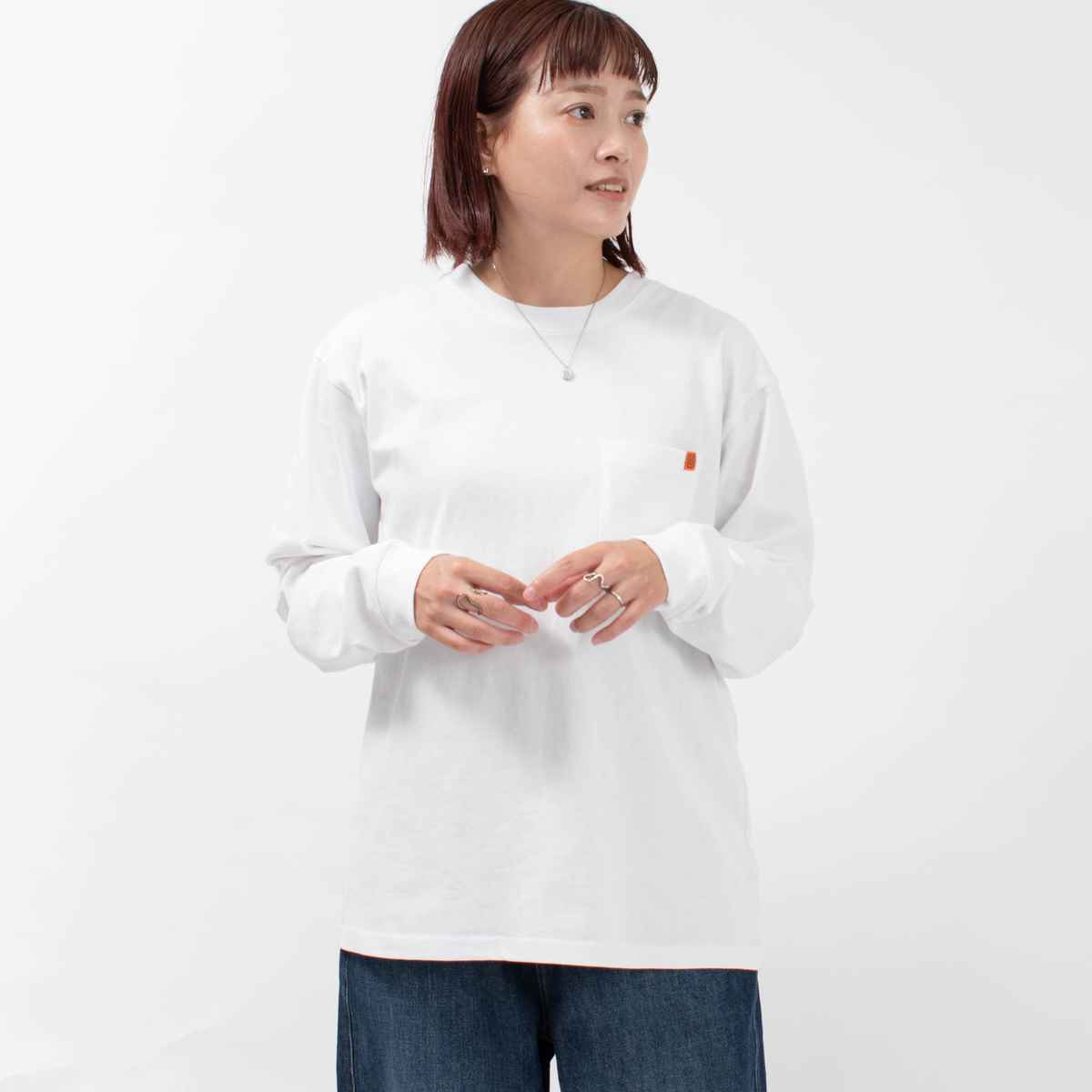 UNIVERSAL OVERALL ポケットロングTシャツ ｜ナチュラルファッション