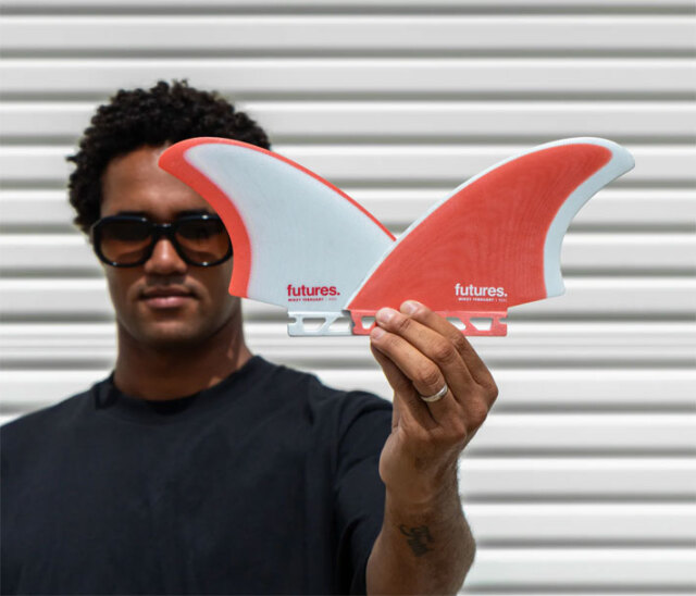 FUTURES FIN フューチャーフィン FIBER GLASS MIKEY FEBRUARY KEEL