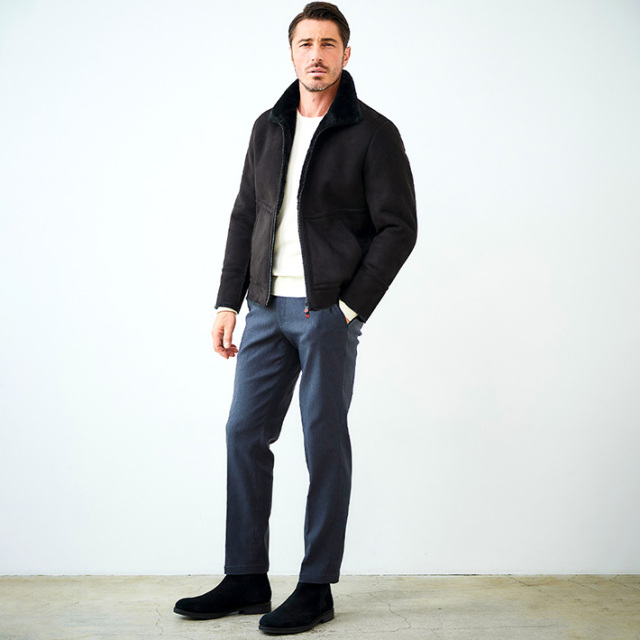 フェイクムートンブルゾン 450404 G-STAGE ジーステージ