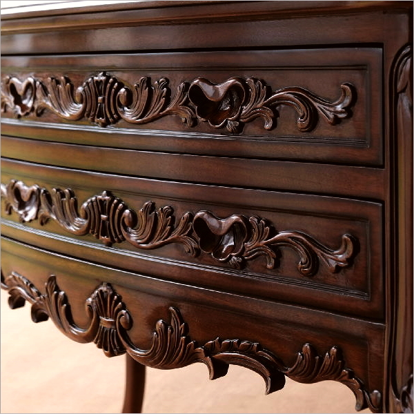 チェスト 猫脚 マホガニー 無垢 アンティーク 木製 玄関 寝室