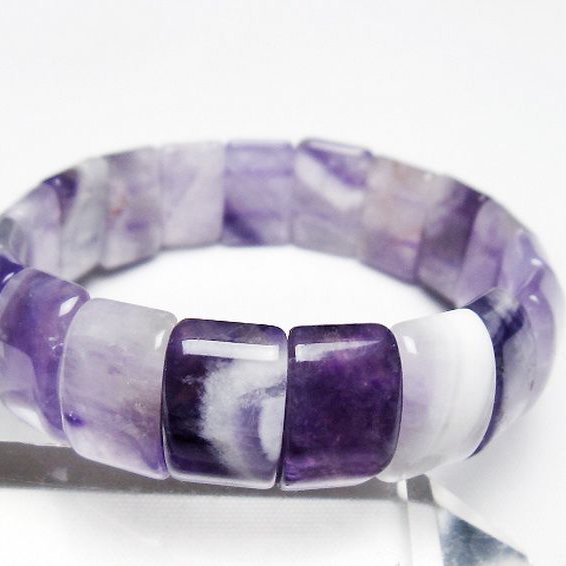 パワーストーン 天然石 アメジストバングル[T281-1923]