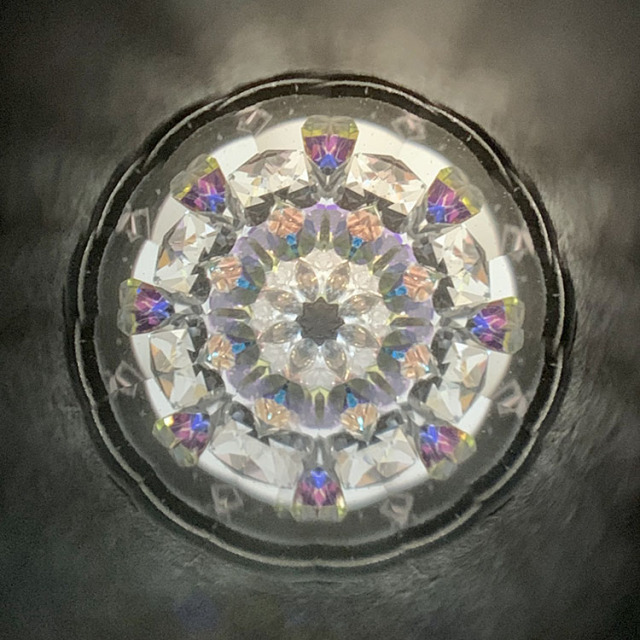 関一「雪の結晶カレイドスコープ ペンダント」（SE-SKP2800S）2ミラー