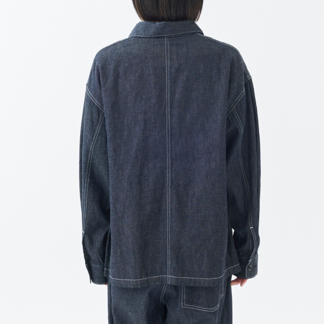 綿麻デニムカバーオール KATO` GRANDMA MAMA DAUGHTER