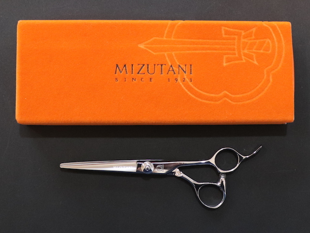 ミズタニSOLID60インチ 美容師用 理容師用 トリマー用 中古シザー