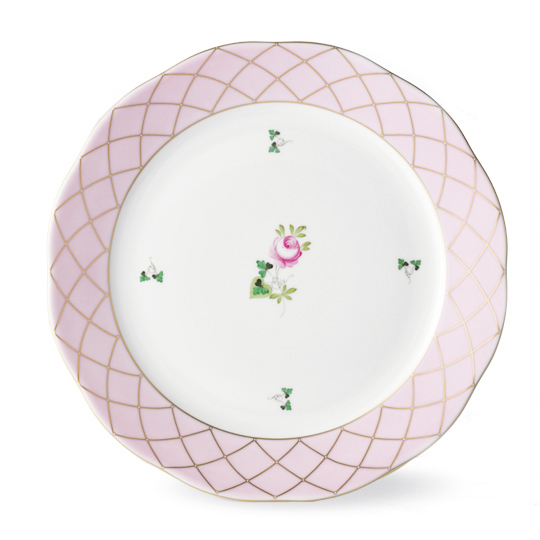 メモリアルローズ] ディナープレート