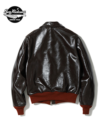 BUZZ RICKSON'S バズリクソンズ A-2|赤リブ|レザーフライトジャケット