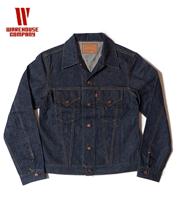 WAREHOUSE ウエアハウス 3rdタイプ|デニムジャケット『Lot 2003XX 3RD