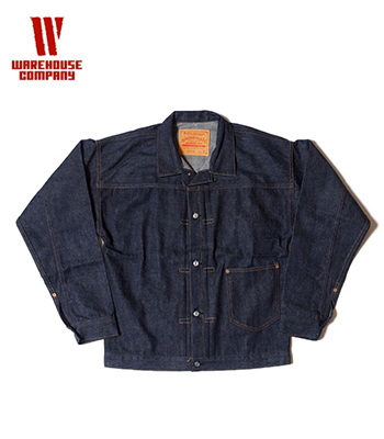 WAREHOUSE ウエアハウス 1st TYPE|ダウンポケット|デニムジャケット
