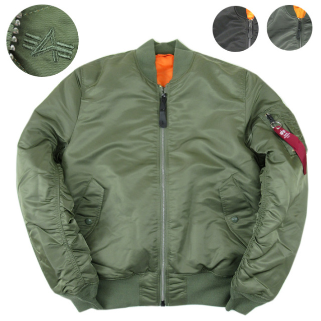 ALPHA アルファ MA-1 JAPAN SPEC フライトジャケット 20004 -JOE-