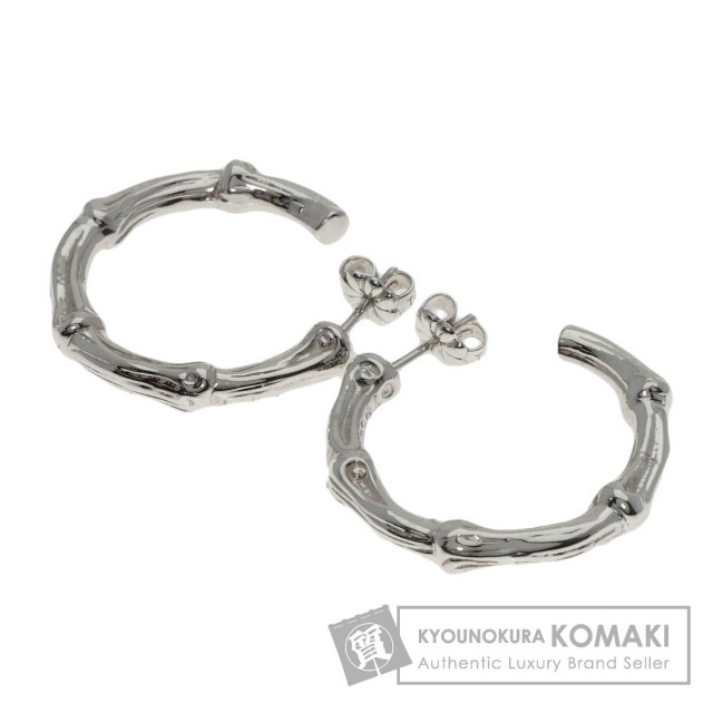 TIFFANY&Co. ティファニー バンブー フープ ピアス シルバー
