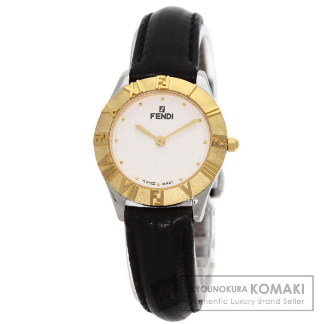 FENDI フェンディ 2000L ラウンドフェイス 腕時計 ステンレススチール