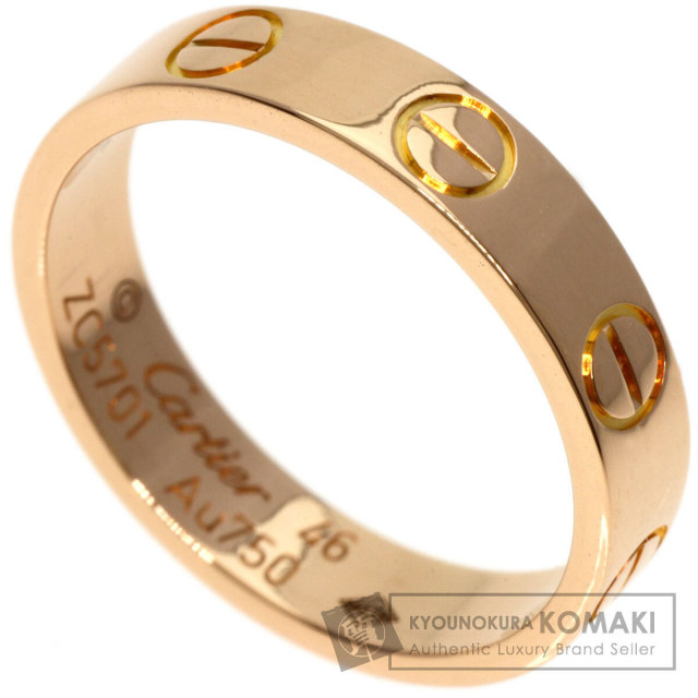 CARTIER カルティエ ミニラブリング #46 リング・指輪 K18ピンク