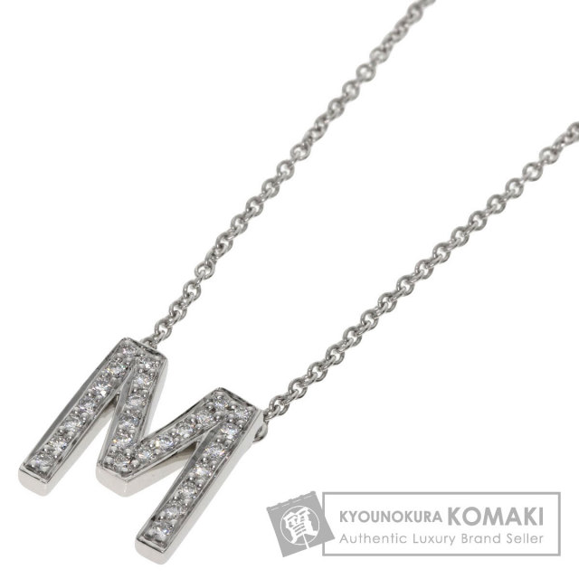 TIFFANY&Co. ティファニー レター イニシャル M ダイヤモンド