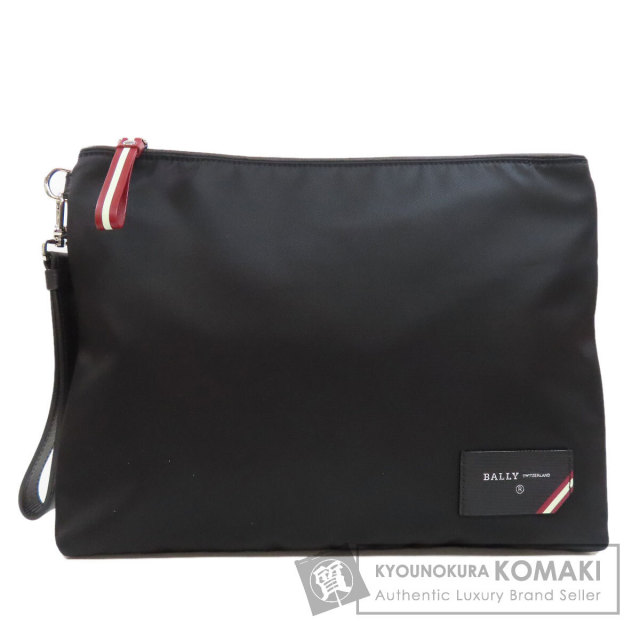 BALLY バリー ロゴ クラッチバッグ ナイロン素材 メンズ ブランド京の