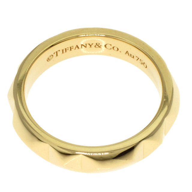 TIFFANY&Co. ティファニー トゥルーバンド リング・指輪 K18イエロー